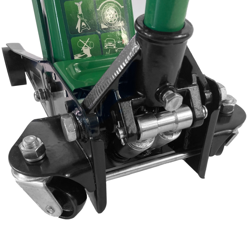 Podnośnik samochodowy hydrauliczny 3T 135-465 mm punktowy Żaba Rockforce