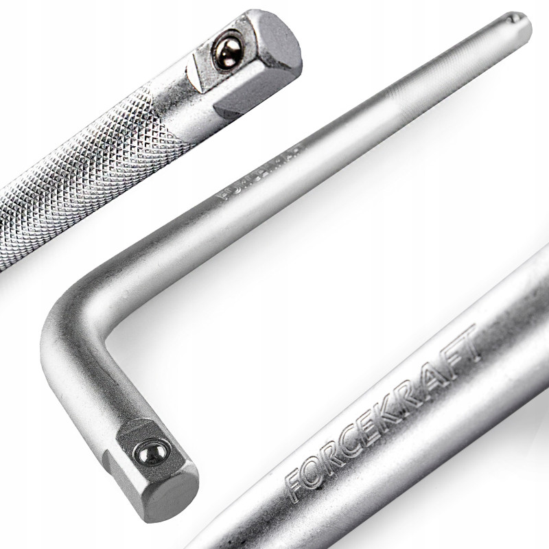 FORCEKRAFT Pokrętło KLUCZ fajkowy do KÓŁ nasadek typ L 1/2" 250mm Cr-V
