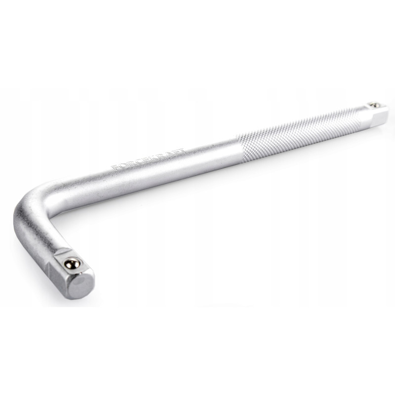 FORCEKRAFT Pokrętło typu L KLUCZ fajkowy do kół Cr-V 260mm 1/2" dwustronny