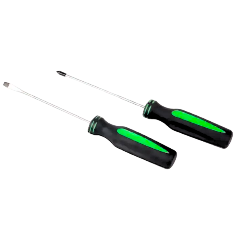 Zestaw ŚRUBOKRĘTÓW 2 elementy z MAGNETYCZNĄ końcówką PH2x110mm SL5x110mm