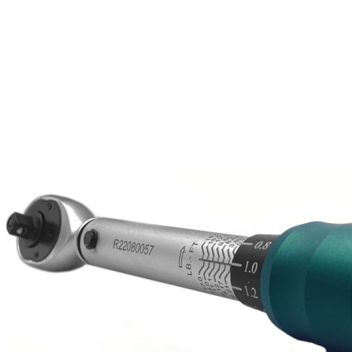 Klucz dynamometryczny z blokadą 1/4'' 1-25 Nm dwustronny Rockforce