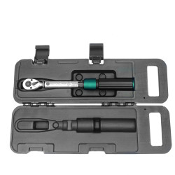 Klucz dynamometryczny z blokadą 1/4'' 1-25 Nm dwustronny Rockforce