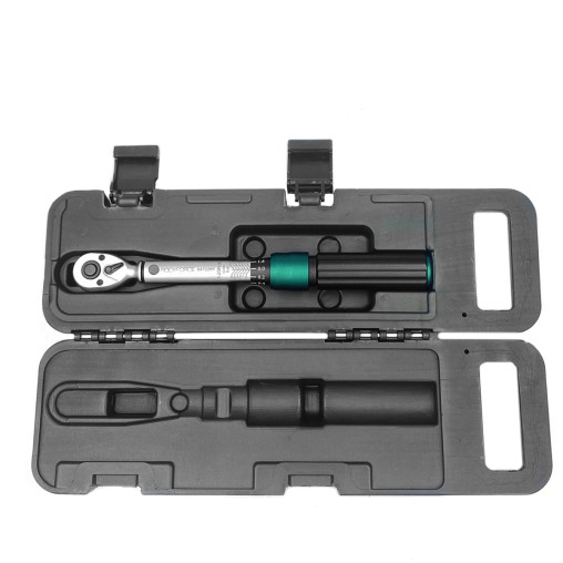 Klucz dynamometryczny z blokadą 1/4'' 1-25 Nm dwustronny Rockforce