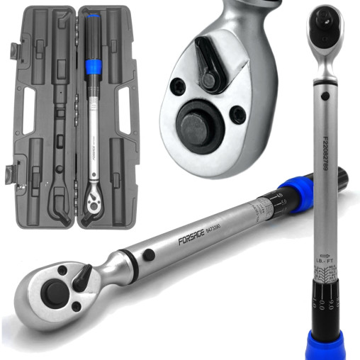 Klucz dynamometryczny z blokadą 3/8'' 20-120 Nm dwustronny Forsage