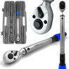 Klucz dynamometryczny z blokadą 3/8'' 20-120 Nm dwustronny Forsage