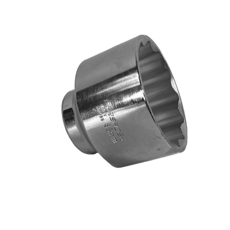 Nasadka klucz nasadowy 1" 85 mm 12-kątna stal Cr-V Forsage