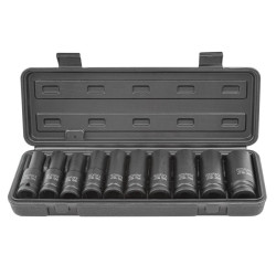 Zestaw nasadek udarowych długich 1/2" 10-24mm