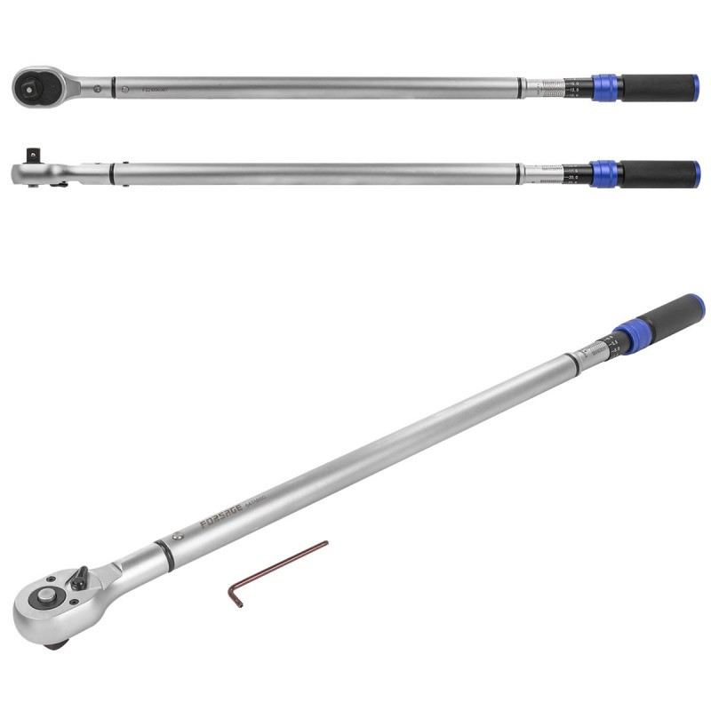 Klucz dynamometryczny z blokadą 3/4'' 100-600 Nm dwustronny Forsage