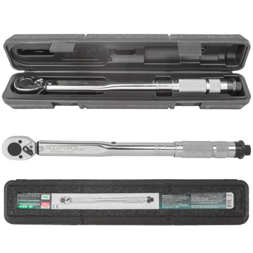 Klucz dynamometryczny z blokadą 3/8'' 19-110 Nm Rockforce
