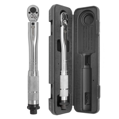 Klucz dynamometryczny 1/4" 2-24 Nm z blokadą walizka Forcekraft