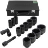 Zestaw nasadek udarowych 3/4 17-65mm 6-kątne 14el Nasadki udarowe Rockforce