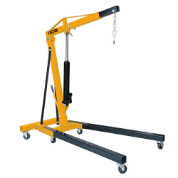 ŻURAW WARSZTATOWY DŹWIG HYDRAULICZNY PODNOŚNIK SILNIKÓW 2 TONY SKŁADANY JCB