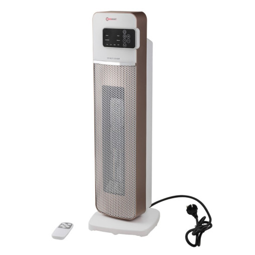 Grzejnik termowentylator kolumnowy ceramiczny 2000W 2 biegi / 4 tryby pilot