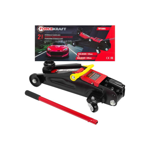 Podnośnik Samochodowy Hydrauliczny Żaba 2 TONY 135-330mm lewarek Forcekraft