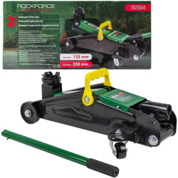 Podnośnik hydrauliczny samochodowy 2T 135-350 mm punktowy Żaba Rockforce
