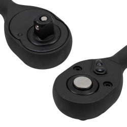 Grzechotka 1/2" 250 mm do kluczy nasadowych stal CrV Rockforce
