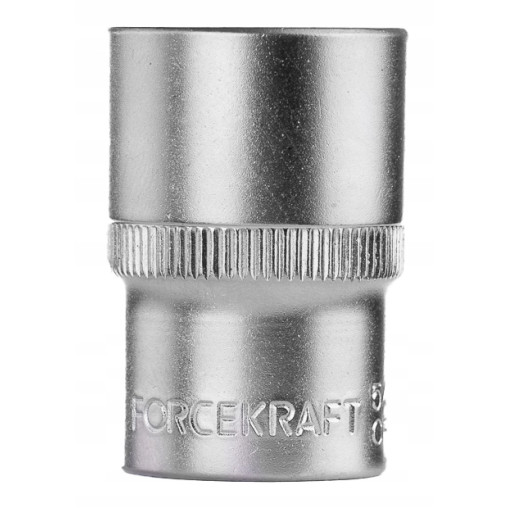 FORCEKRAFT Zestaw NASADEK udarowych 6-kątnych 25 ELEMENTÓW 1/4" 1/2"