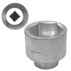 Nasadka 60mm 1" 6-kątna Forcekraft
