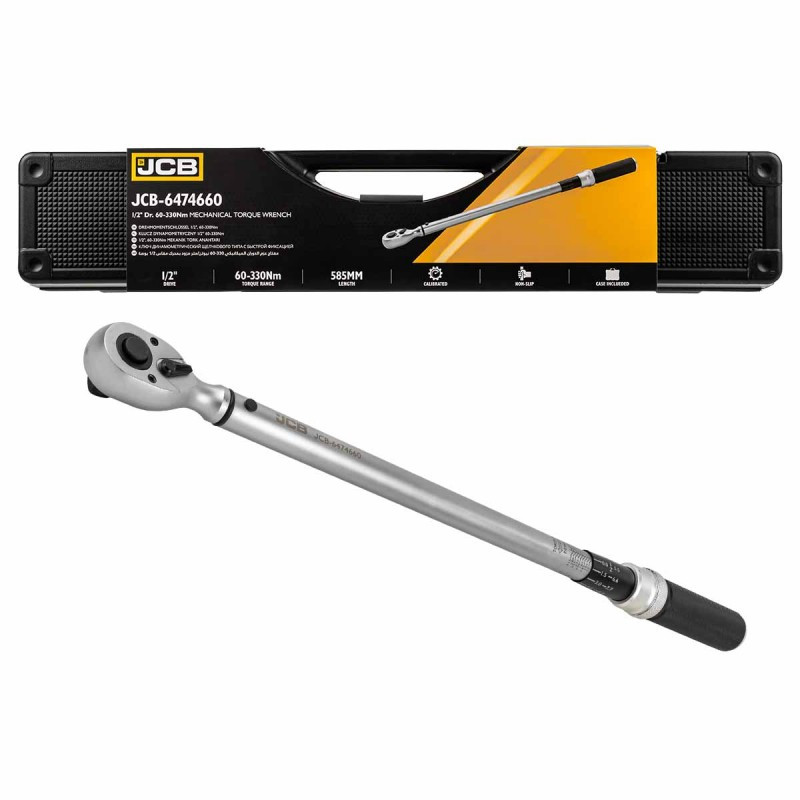 Klucz dynamometryczny z blokadą dwustronny 120Nm 3/8"