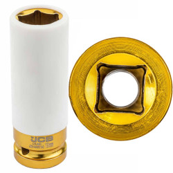 Nasadka 1/2" udarowa do kół felg alu 19 mm 6-kątna długa