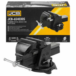Imadło stalowe obrotowe z kowadłem  5"-125mm