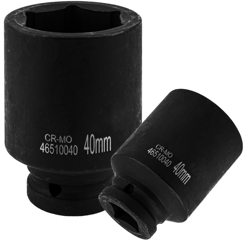 Nasadka udarowa długa 3/4" 40mm 6-kątna