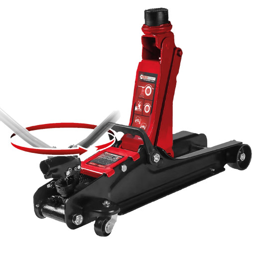 Podnośnik Samochodowy Niskoprofilowy Hydrauliczny Punktowy 85-380mm 3T Żaba