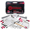 Zestaw narzędzi bity nasadki klucze 1/4 1/2" 139el. 4-32mm 6-kąt Forcekraft