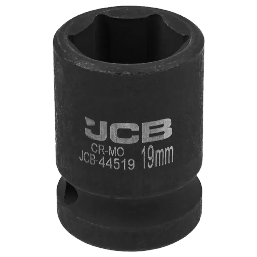 JCB Nasadka udarowa 1/2" 19mm 6-kątna Cr-Mo KLUCZ nasadowy