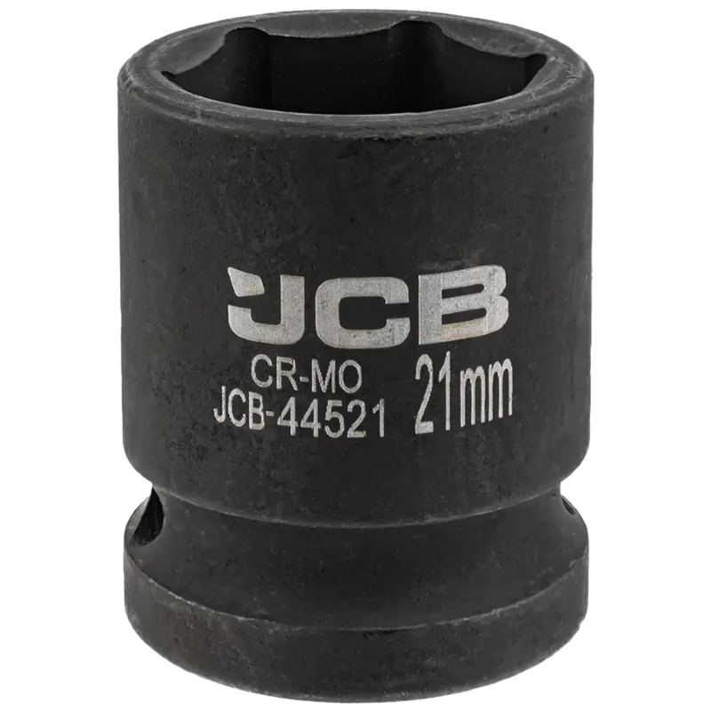 JCB Nasadka udarowa 1/2" 21mm 6-kątna Cr-Mo KLUCZ nasadowy