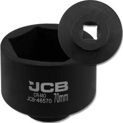 JCB Nasadka udarowa 3/4" 70mm 6-kątna Cr-Mo KLUCZ nasadowy