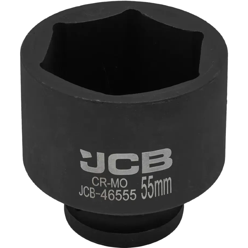 JCB Nasadka udarowa 3/4" 55mm 6-kątna Cr-Mo KLUCZ nasadowy
