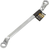 JCB Klucz OCZKOWY 2-stronny odgięty o 75 STOPNI 12x13mm Cr-V 12-KĄTNY