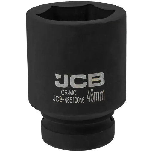 JCB Nasadka UDAROWA głęboka 1" 46mm 6-kątna Cr-Mo KLUCZ nasadowy