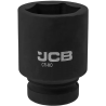 JCB Nasadka UDAROWA głęboka 1" 50mm 6-kątna Cr-Mo KLUCZ nasadowy