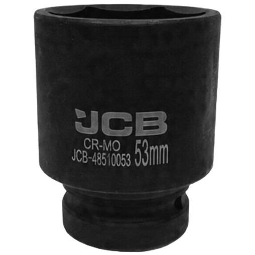 JCB Nasadka UDAROWA głęboka 1" 53mm 6-kątna Cr-Mo KLUCZ nasadowy