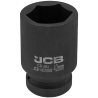 JCB Nasadka UDAROWA głęboka 1" 42mm 6-kątna Cr-Mo KLUCZ nasadowy