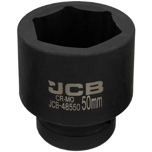 JCB Nasadka udarowa 1" 50mm 6-kątna Cr-Mo KLUCZ nasadowy