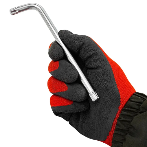 JCB Zestaw KLUCZY TORX długich z OTWOREM 7 ELEMENTÓW T10H-T40H typu L Cr-V