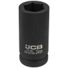 JCB NASADKA udarowa GŁĘBOKA 3/4" Cr-Mo 6-kątna 24mm KLUCZ nasadowy