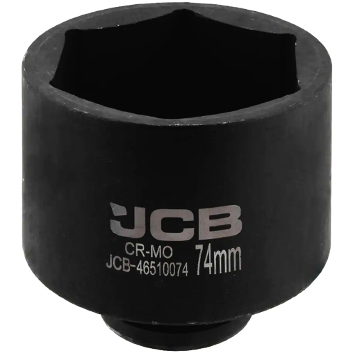 JCB NASADKA udarowa GŁĘBOKA 3/4" Cr-Mo 6-kątna 74mm KLUCZ nasadowy