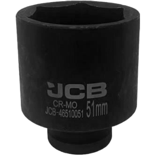 JCB NASADKA udarowa GŁĘBOKA 3/4" Cr-Mo 6-kątna 51mm KLUCZ nasadowy