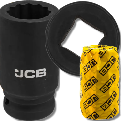JCB NASADKA udarowa GŁĘBOKA 3/4" Cr-Mo 12-kątna 20mm KLUCZ NASADOWY