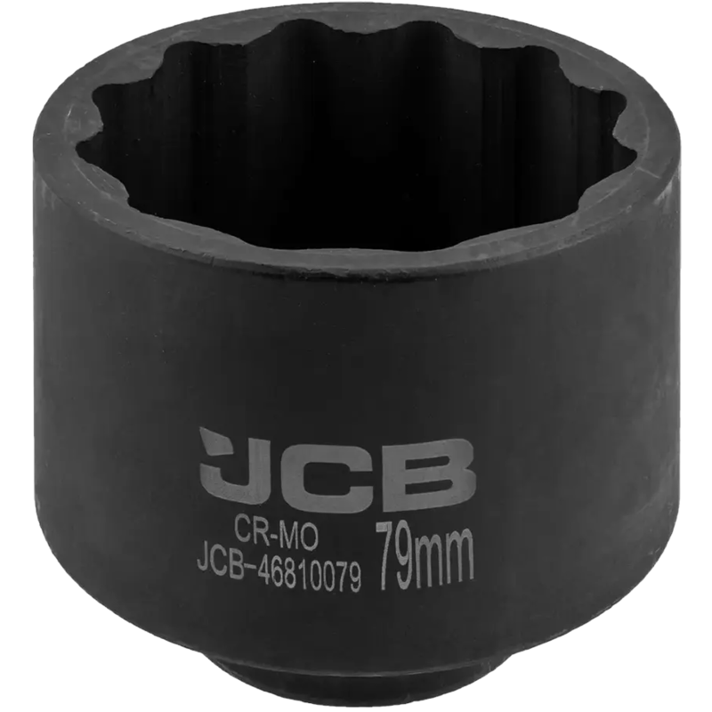 JCB NASADKA udarowa GŁĘBOKA 3/4" Cr-Mo 12-kątna 79mm KLUCZ NASADOWY