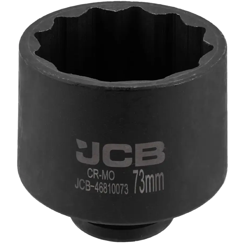 JCB NASADKA udarowa GŁĘBOKA 3/4" Cr-Mo 12-kątna 73mm KLUCZ NASADOWY