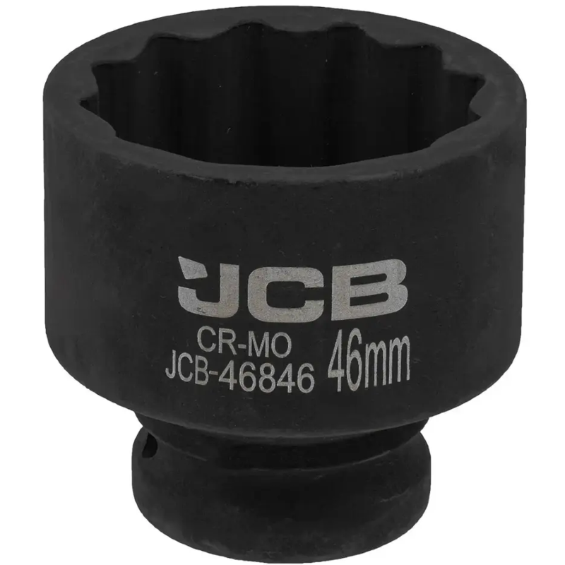 JCB Nasadka udarowa 3/4" 46mm 12-kątna Cr-Mo KLUCZ nasadowy
