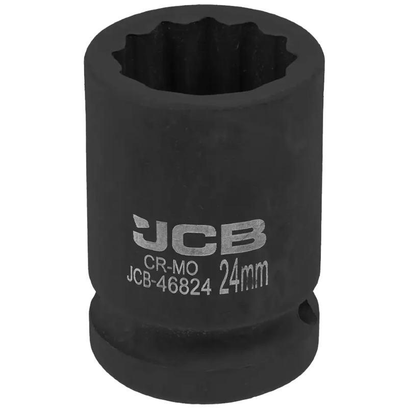 JCB Nasadka udarowa 3/4" 24mm 12-kątna Cr-Mo KLUCZ nasadowy