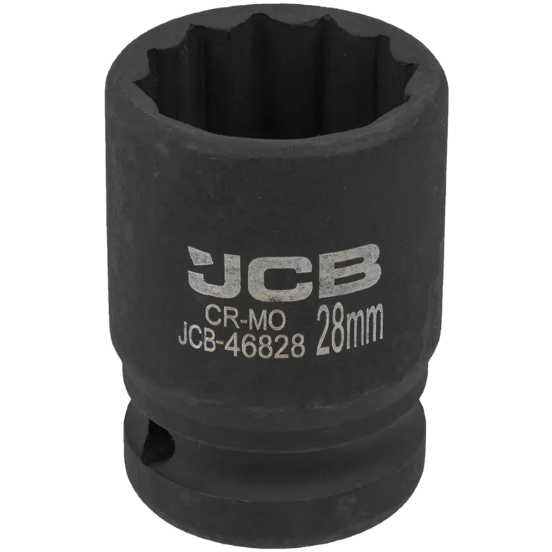 JCB Nasadka udarowa 3/4" 28mm 12-kątna Cr-Mo KLUCZ nasadowy