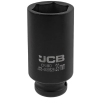 JCB NASADKA udarowa GŁĘBOKA 1/2" Cr-Mo 6-kątna 29mm KLUCZ NASADOWY