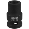 JCB Nasadka udarowa 1/2" 12 mm 6-kątna Cr-Mo KLUCZ nasadowy